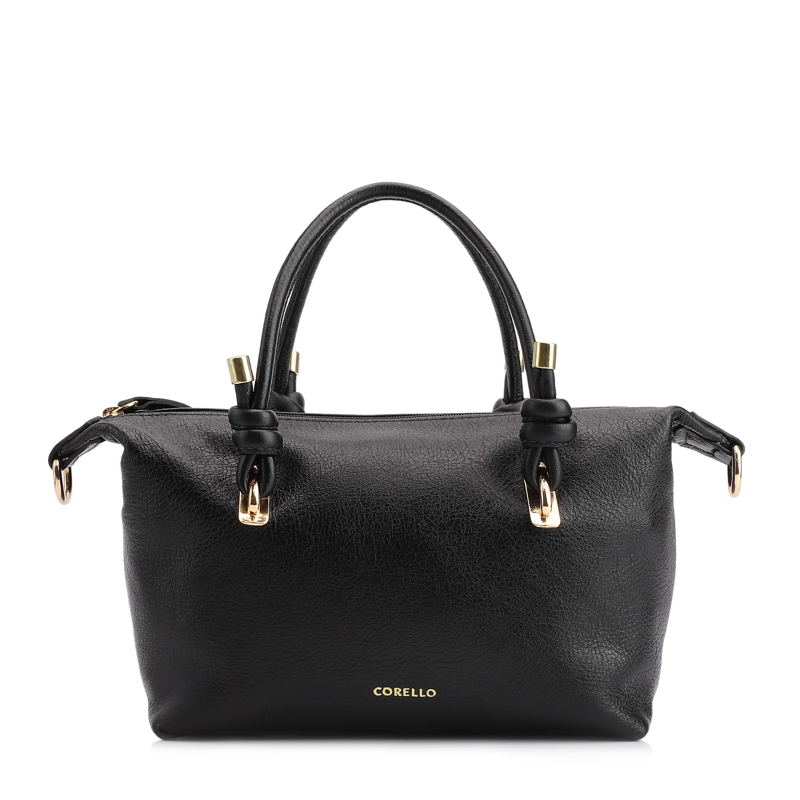 Bolsa Tote Couro Preto