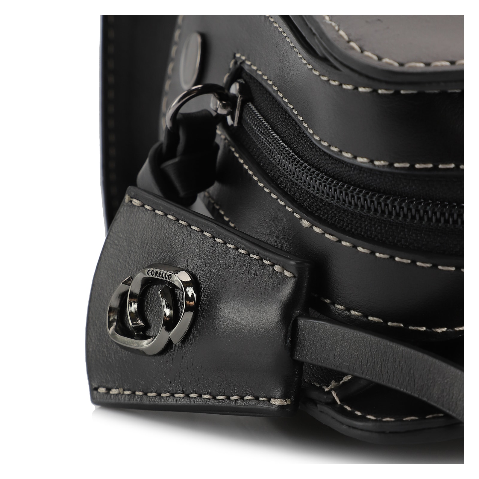 Bolsa Tote Couro Preto