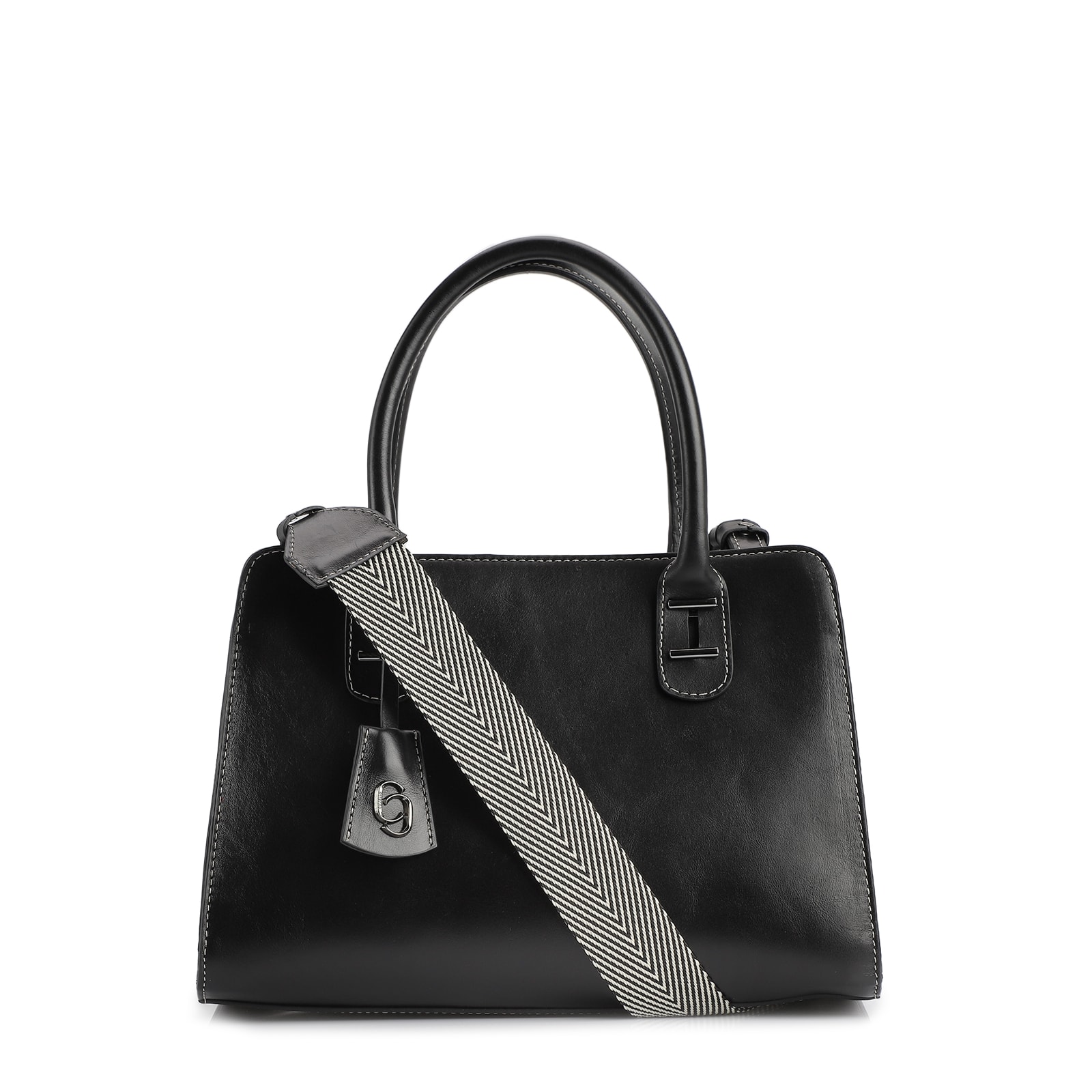 Bolsa Tote Couro Preto