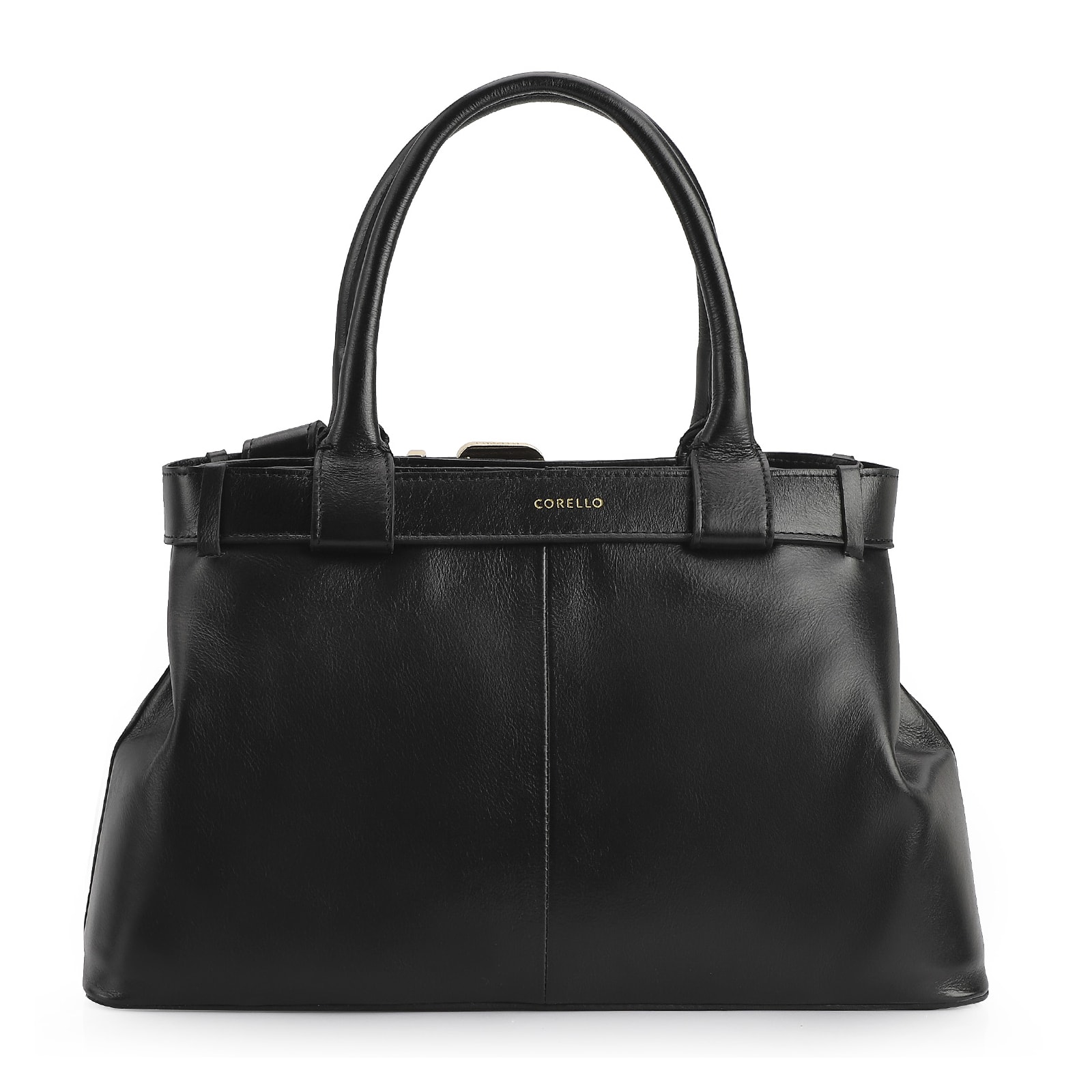 Bolsa Tote Couro Preto