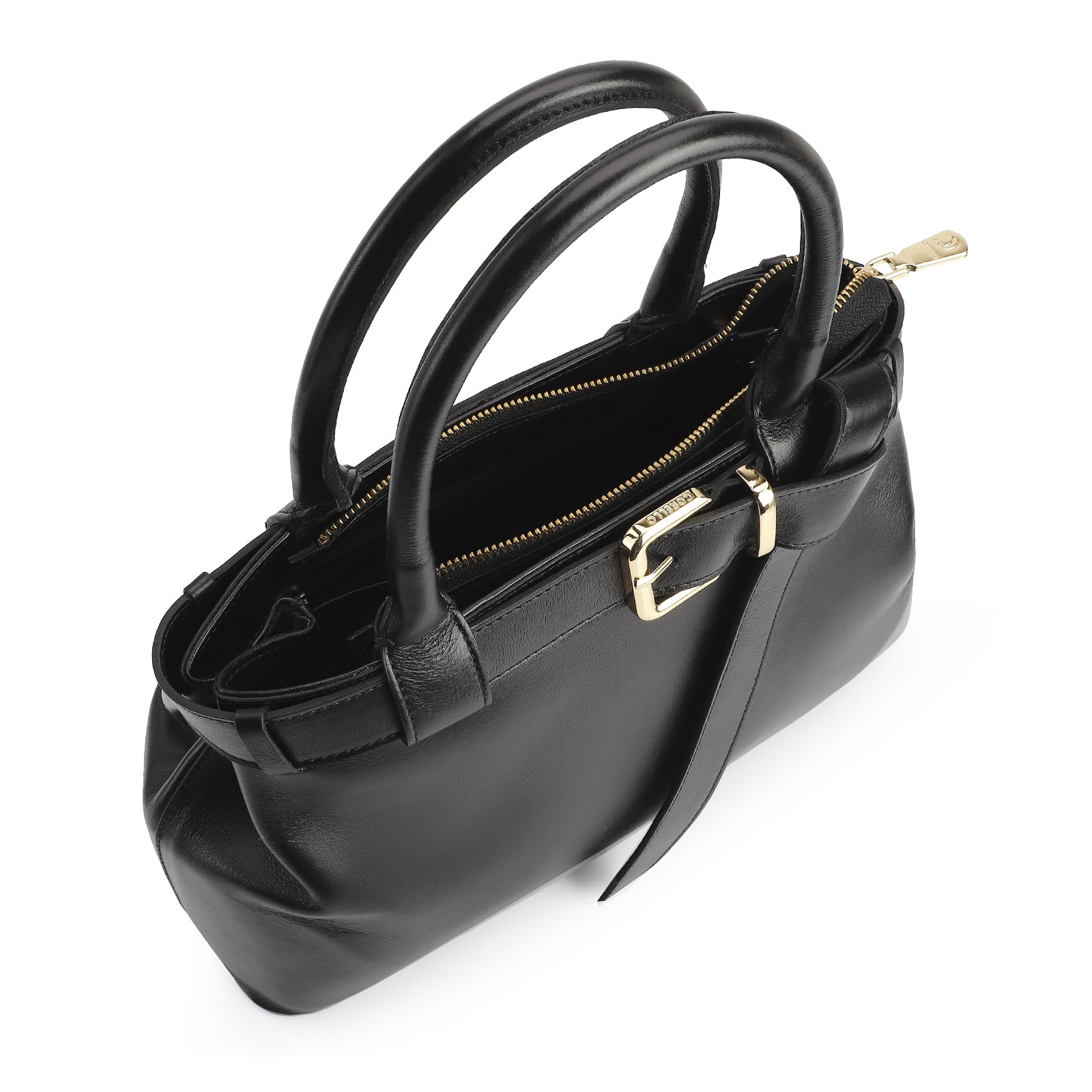 Bolsa Tote Couro Preto
