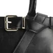 Bolsa Tote Couro Preto - imagem 6