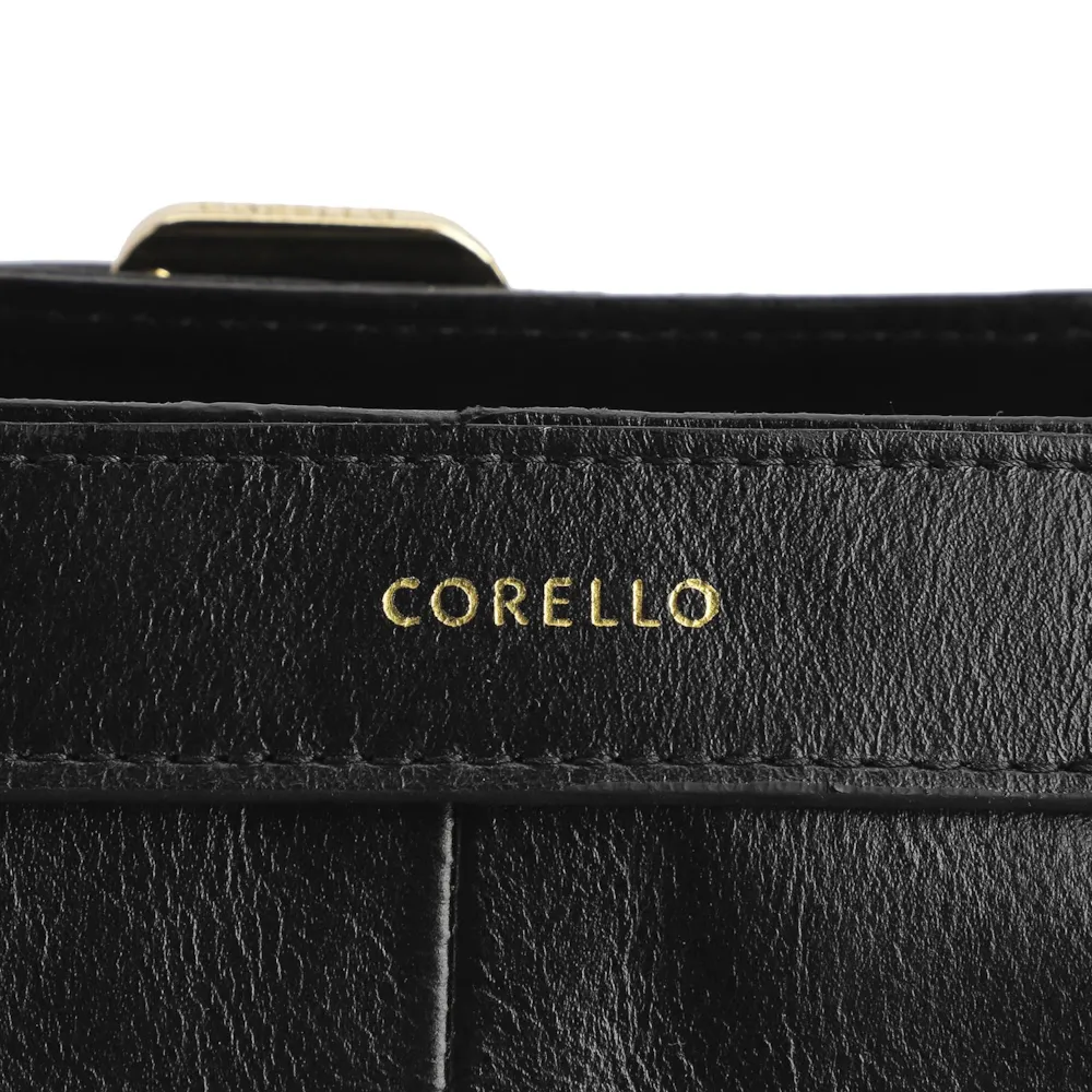 Bolsa Tote Couro Preto - imagem 7