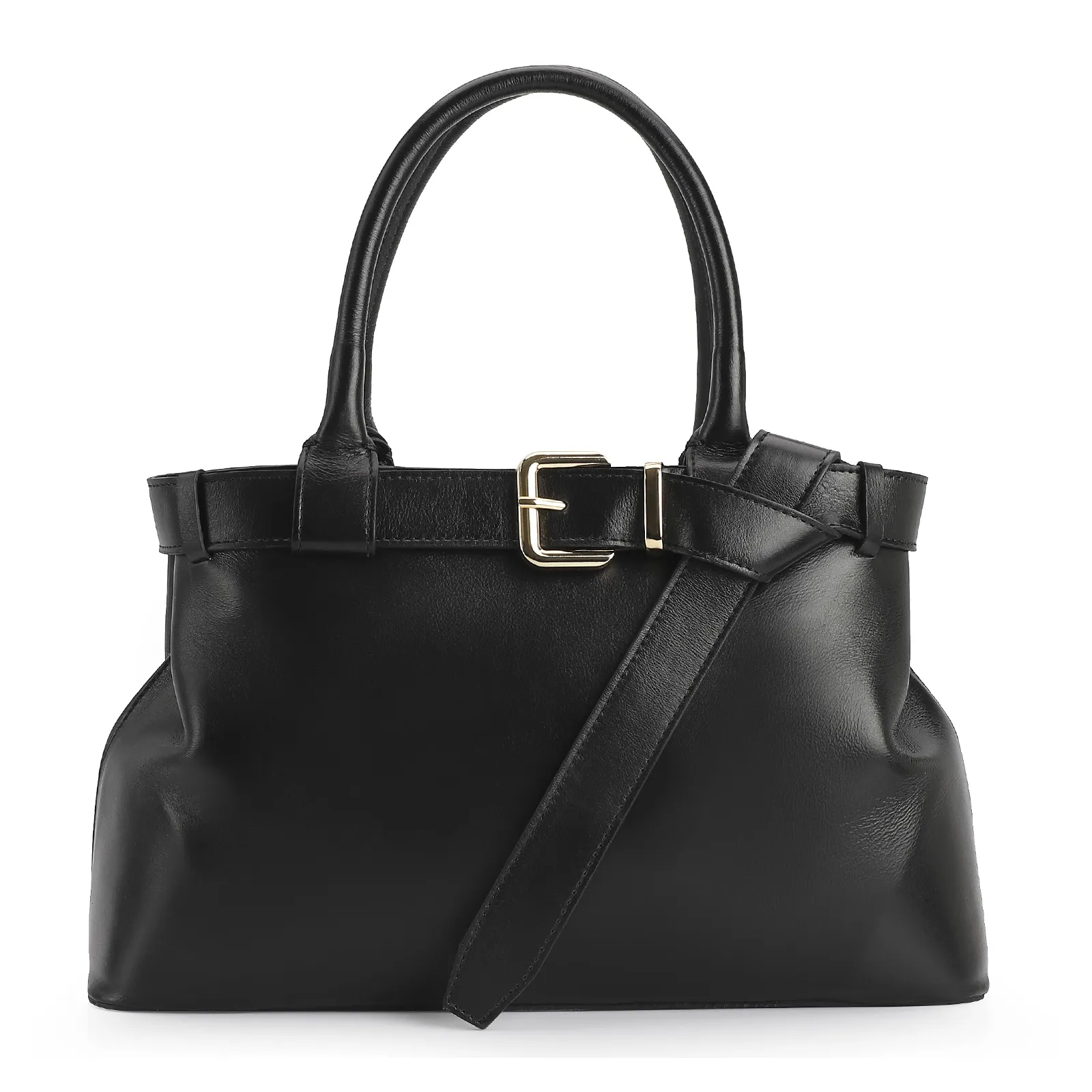 Bolsa Tote Couro Preto