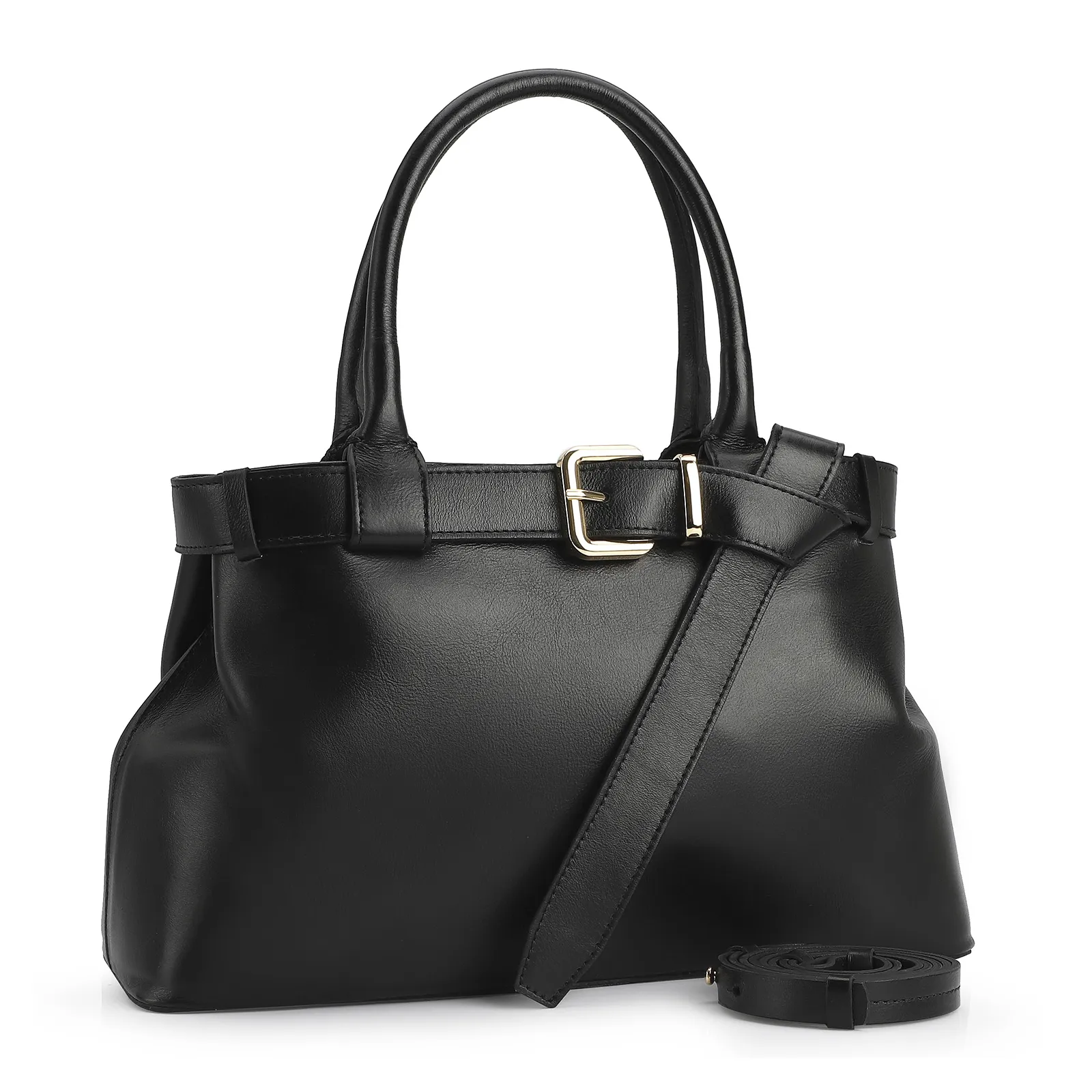 Bolsa Tote Couro Preto