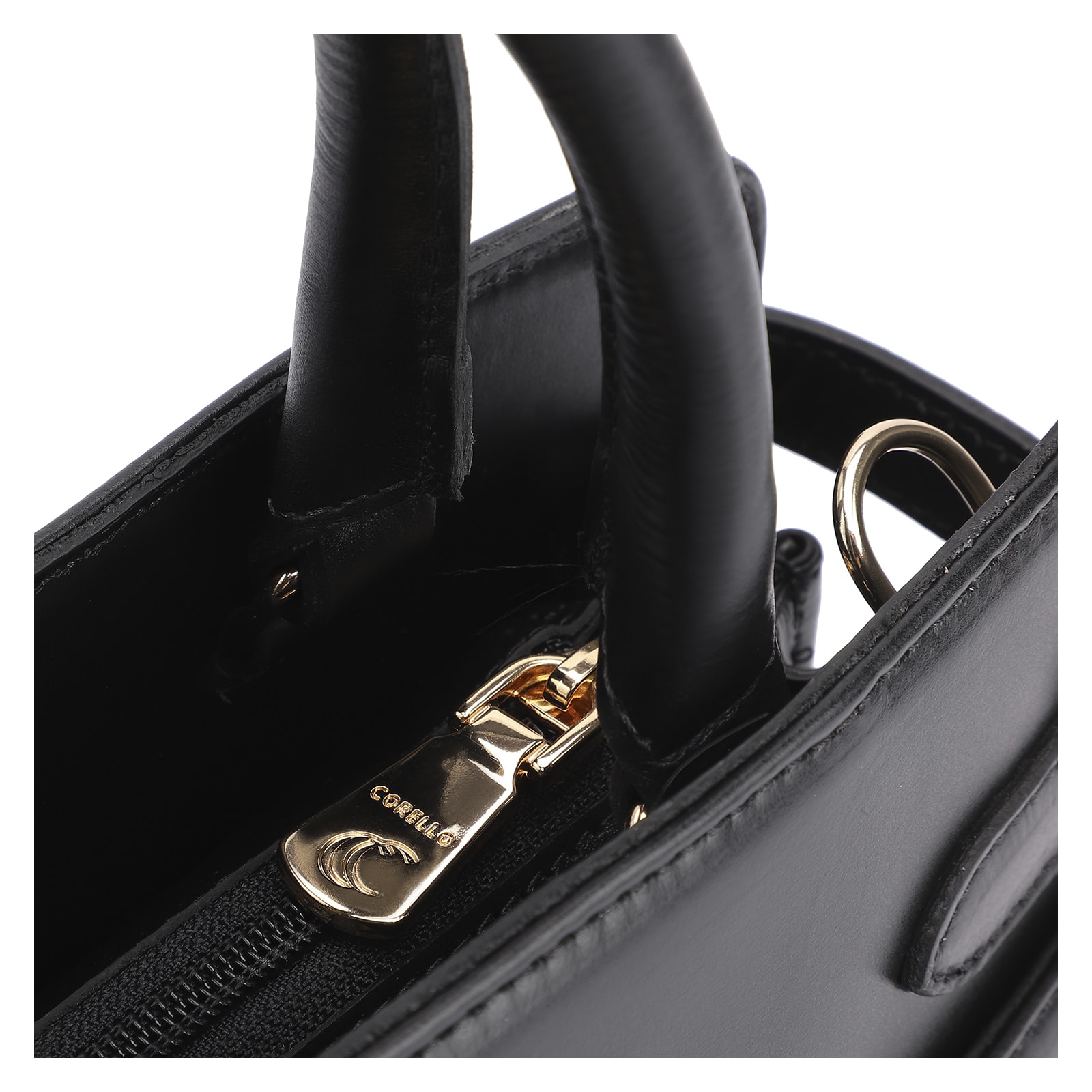 Bolsa Tote Couro Preto