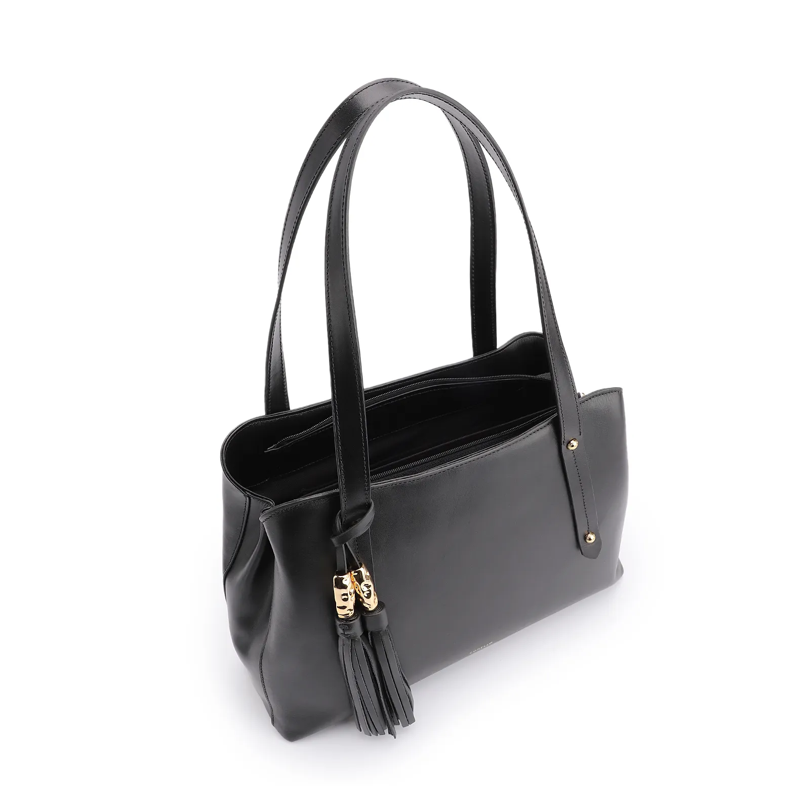 Bolsa Tote Couro Preto