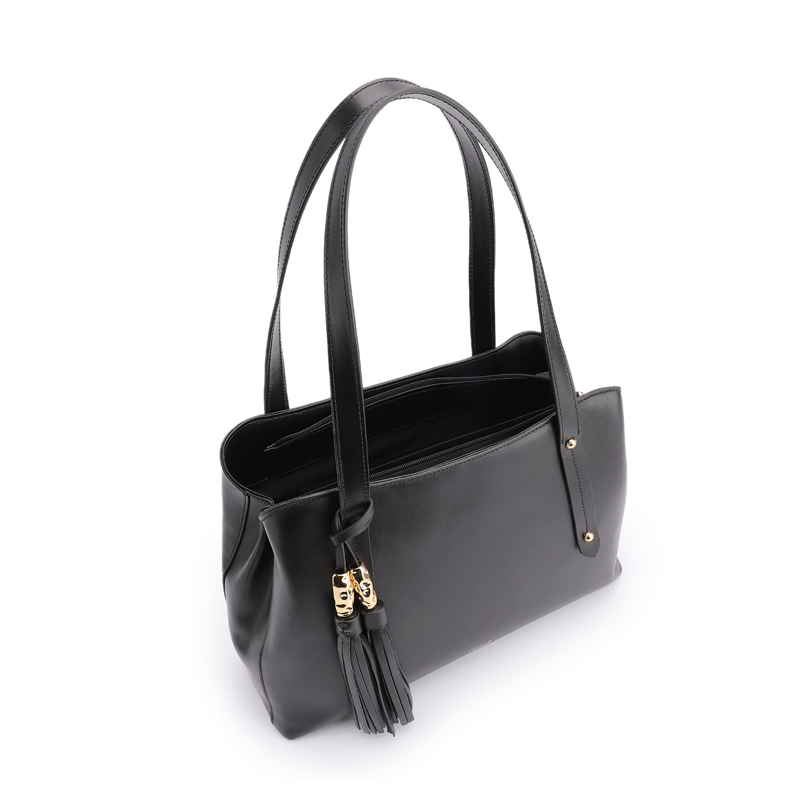 Bolsa Tote Couro Preto