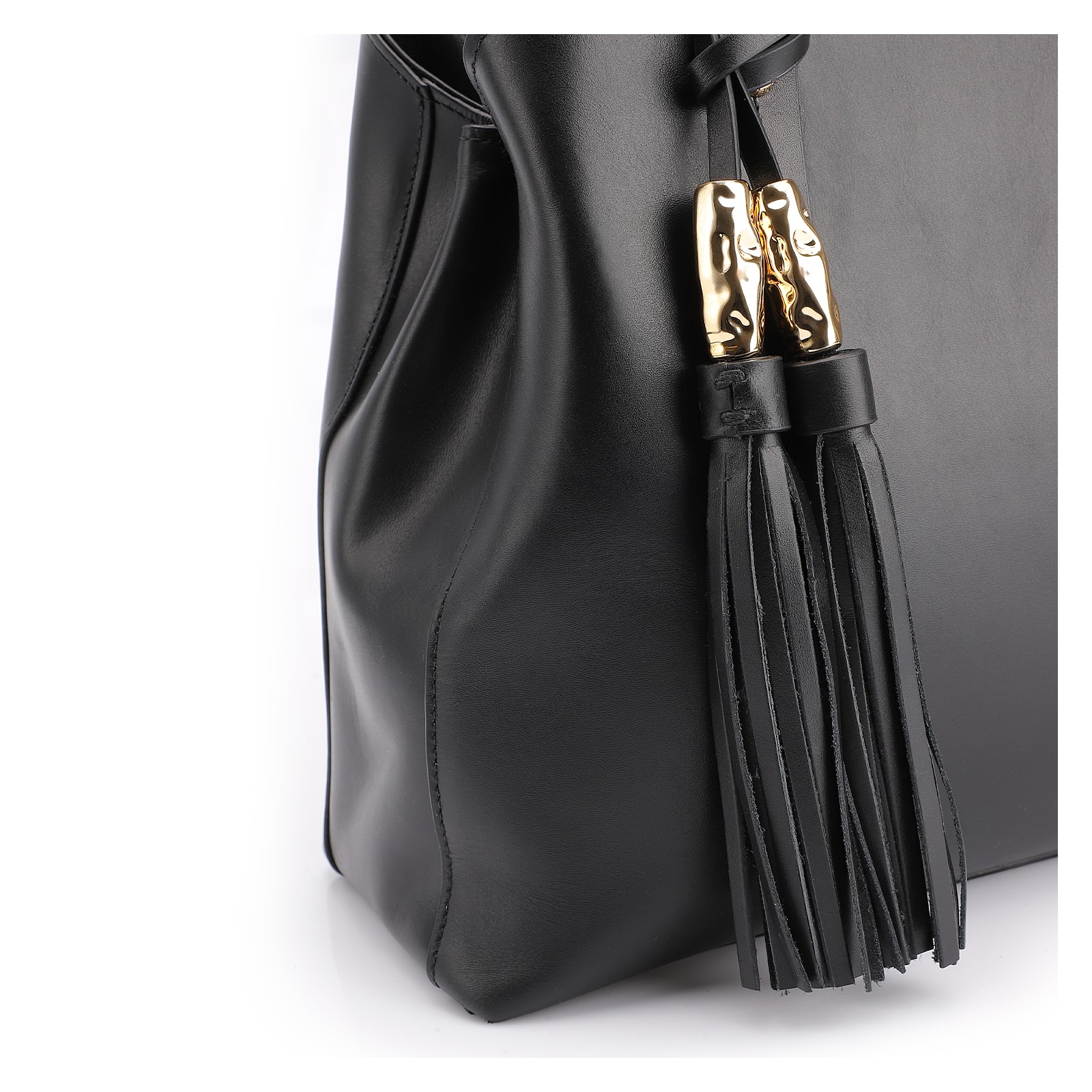 Bolsa Tote Couro Preto