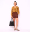 Bolsa Tote Couro Preto - imagem 9