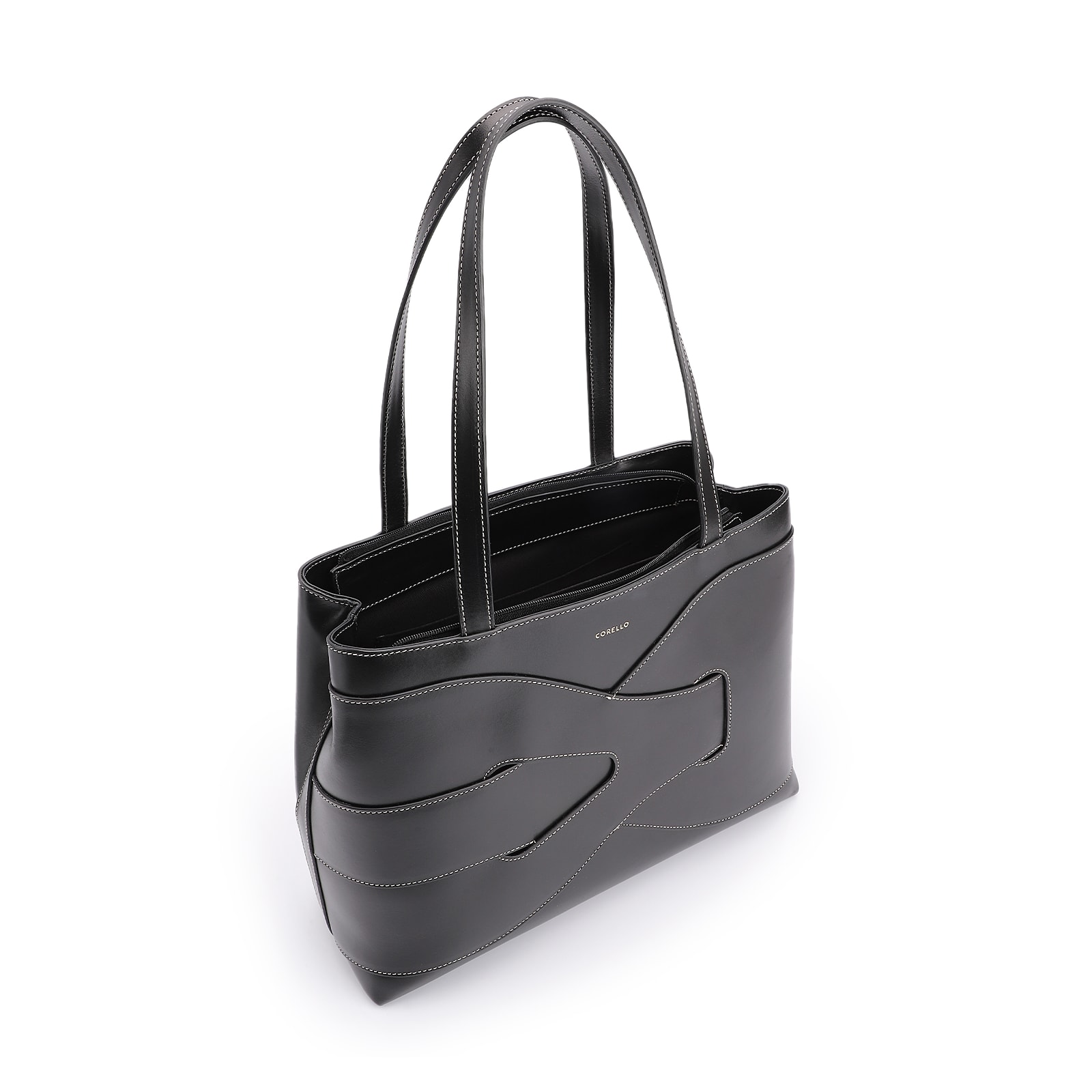 Bolsa Tote Couro Preto