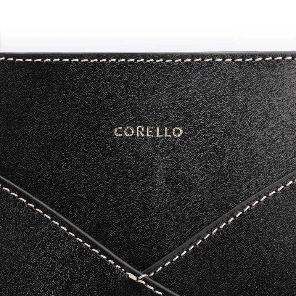 Bolsa Tote Couro Preto - imagem 7