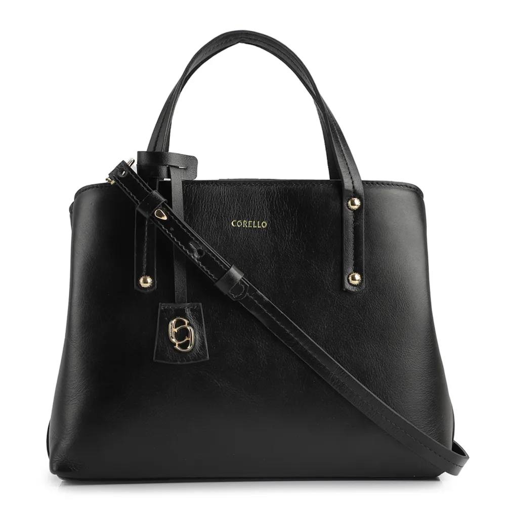 Bolsa Tote Couro Preto