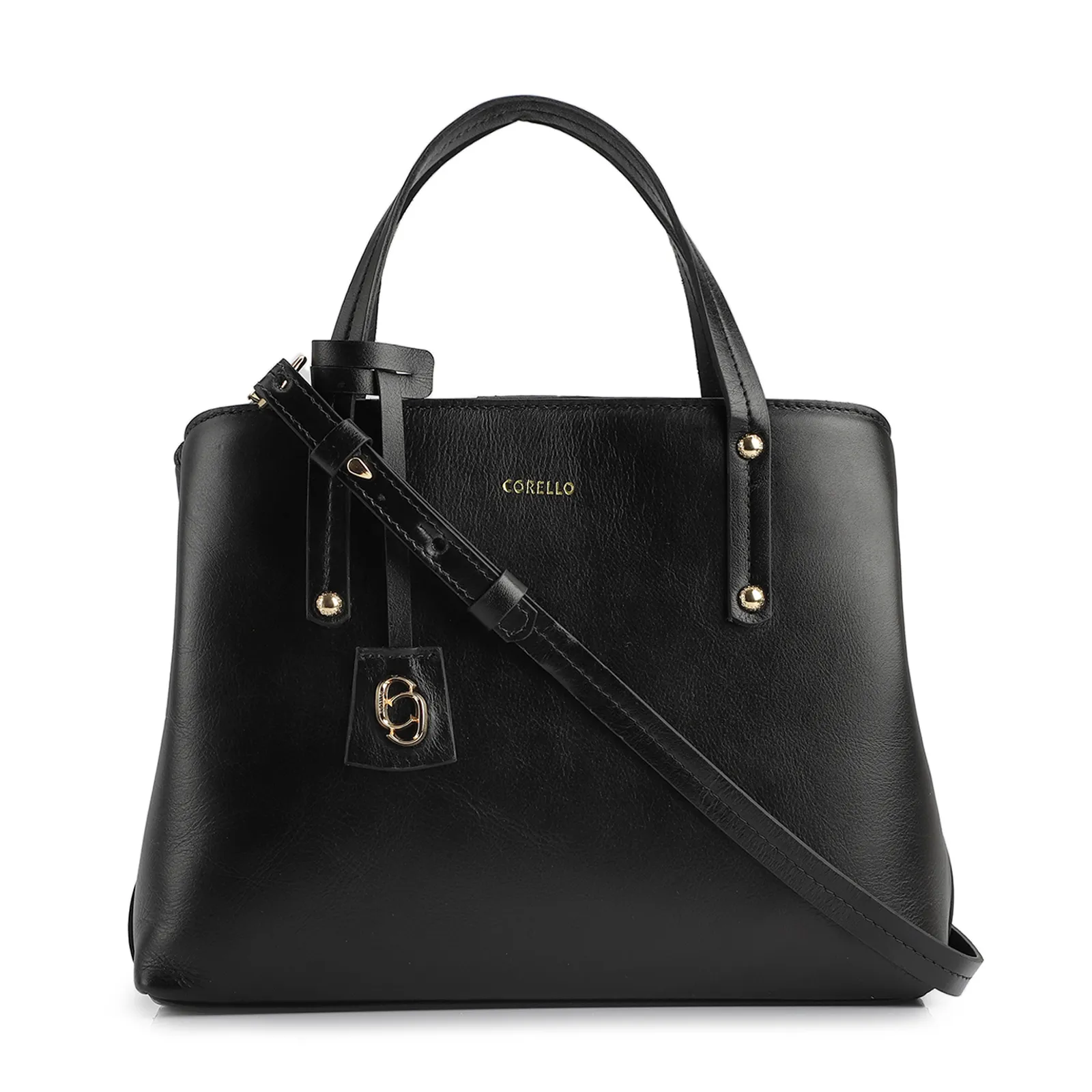 Bolsa Tote Couro Preto