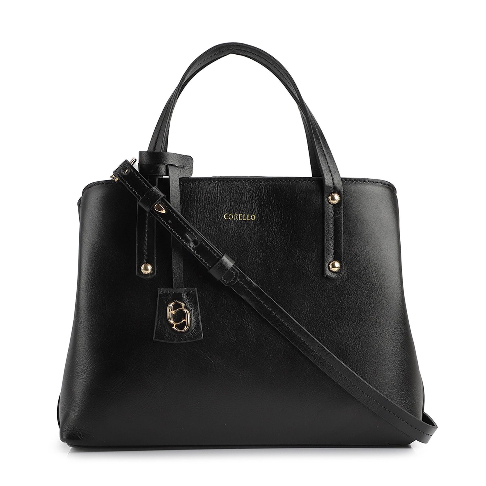 Bolsa Tote Couro Preto