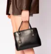 Bolsa Tote Couro Preto - imagem 2