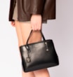 Bolsa Tote Couro Preto - imagem 2