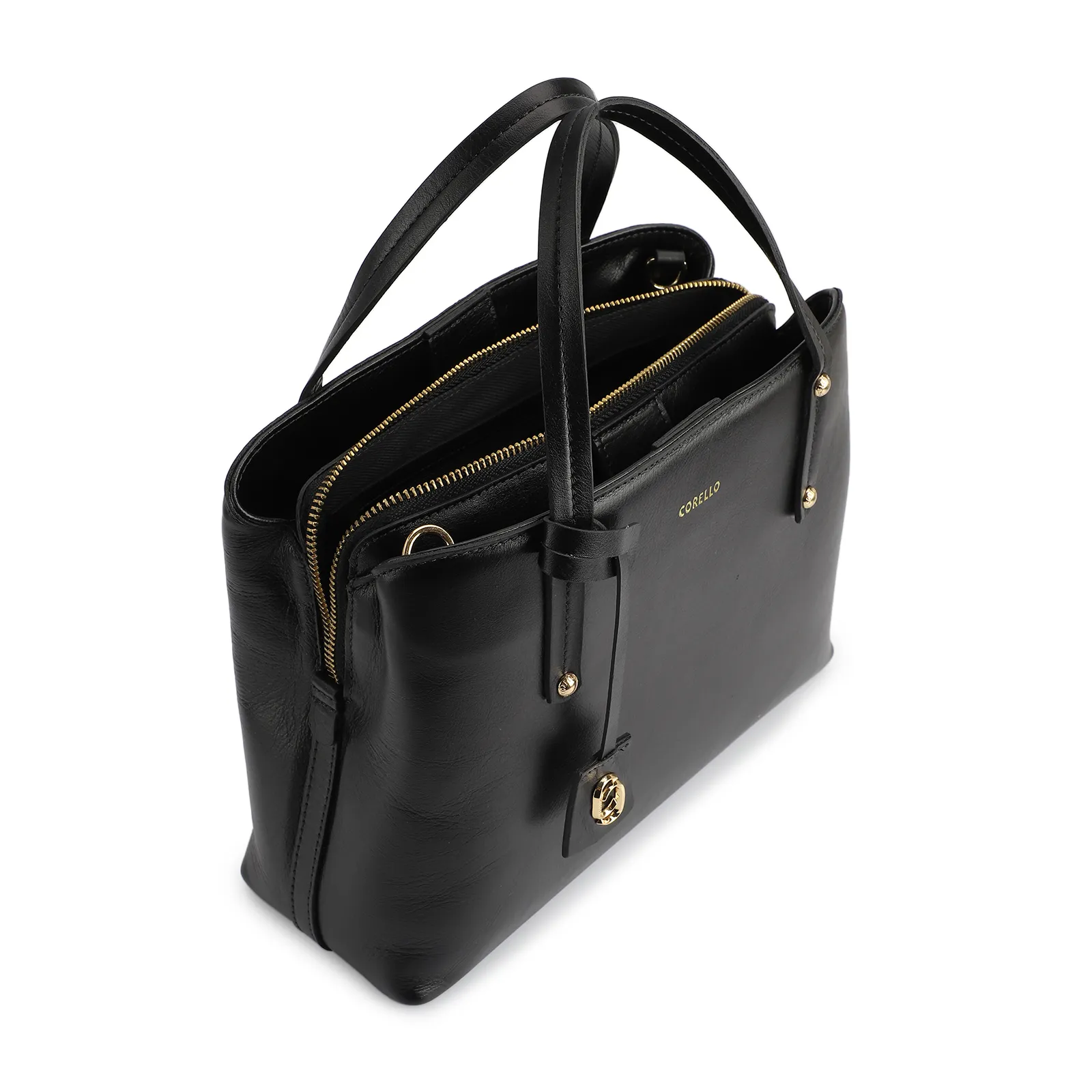 Bolsa Tote Couro Preto