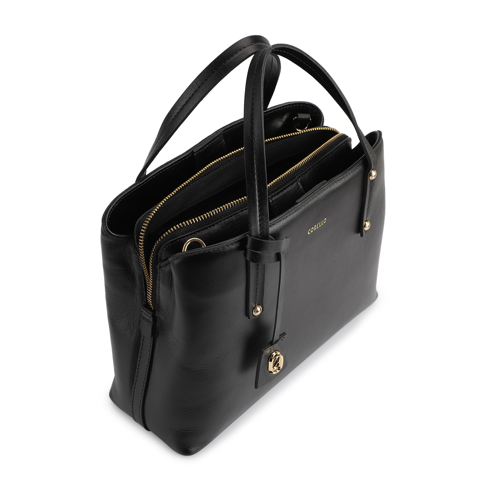 Bolsa Tote Couro Preto