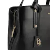 Bolsa Tote Couro Preto - imagem 6