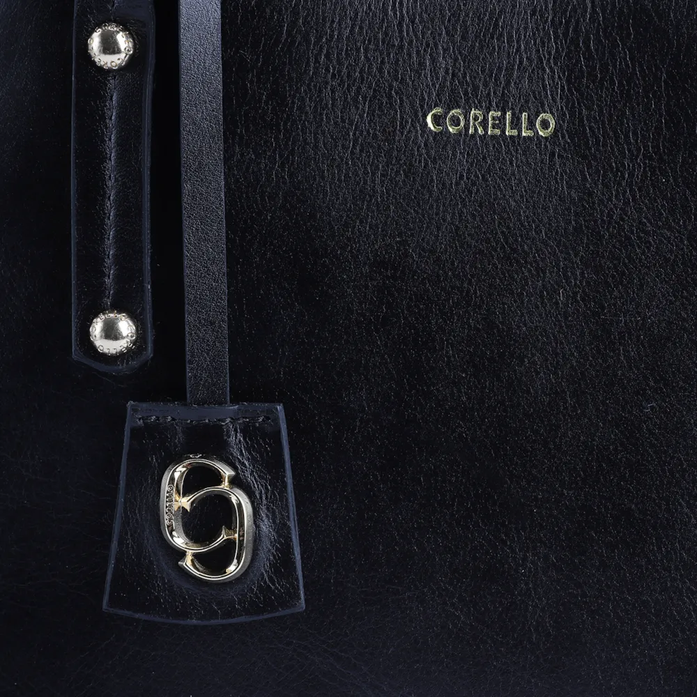 Bolsa Tote Couro Preto - imagem 7