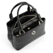 Bolsa Tote Couro Preto - imagem 4