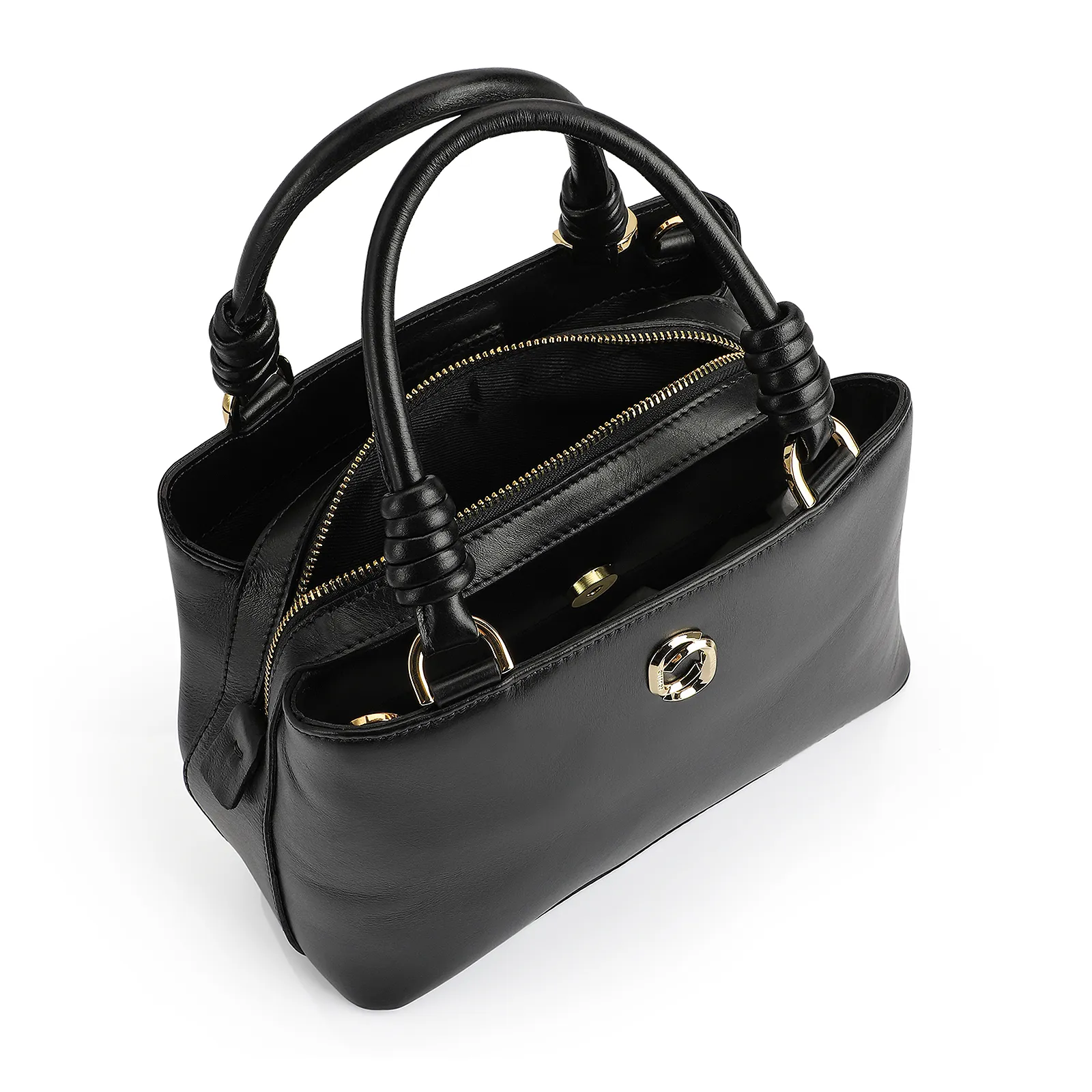 Bolsa Tote Couro Preto