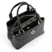 Bolsa Tote Couro Preto - imagem 4