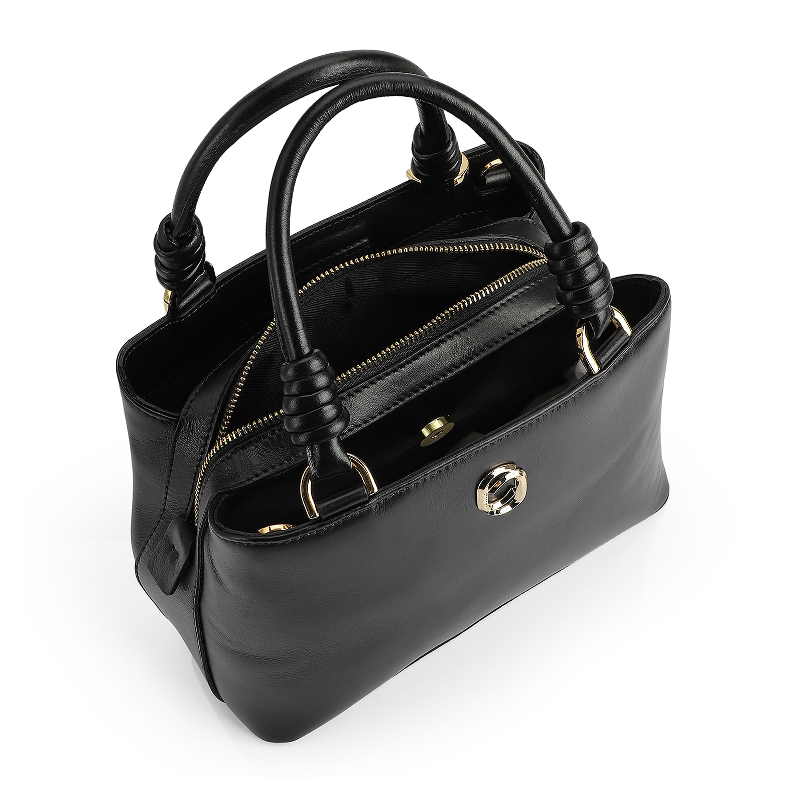 Bolsa Tote Couro Preto