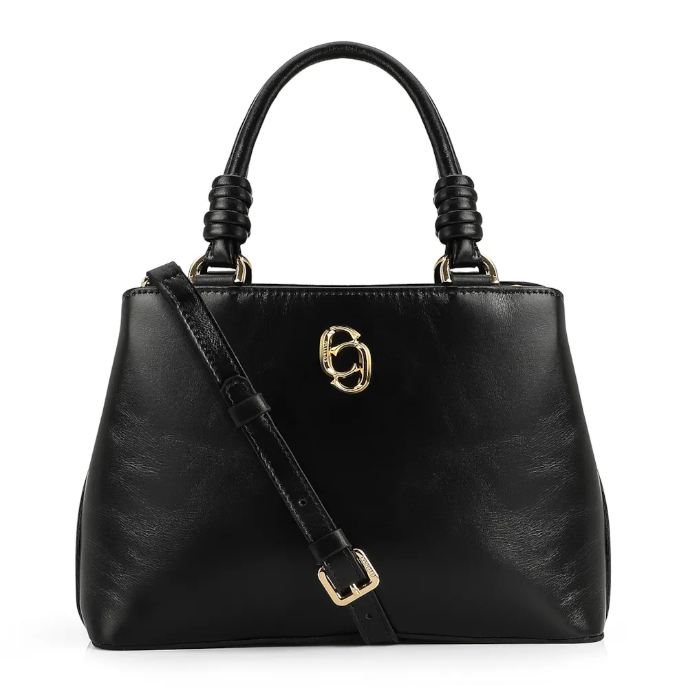 Bolsa Tote Couro Preto