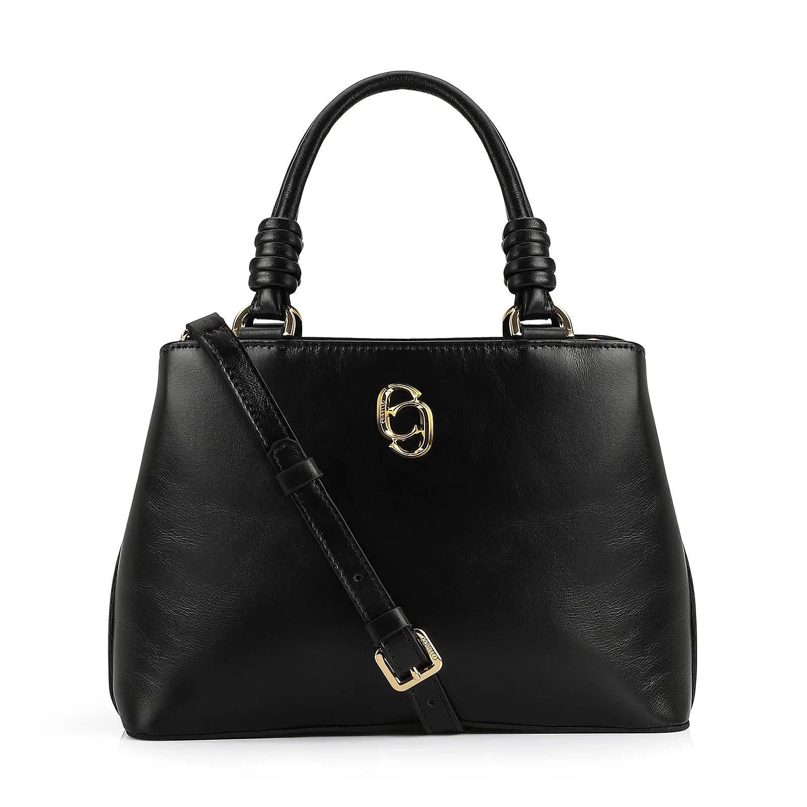 Bolsa Tote Couro Preto