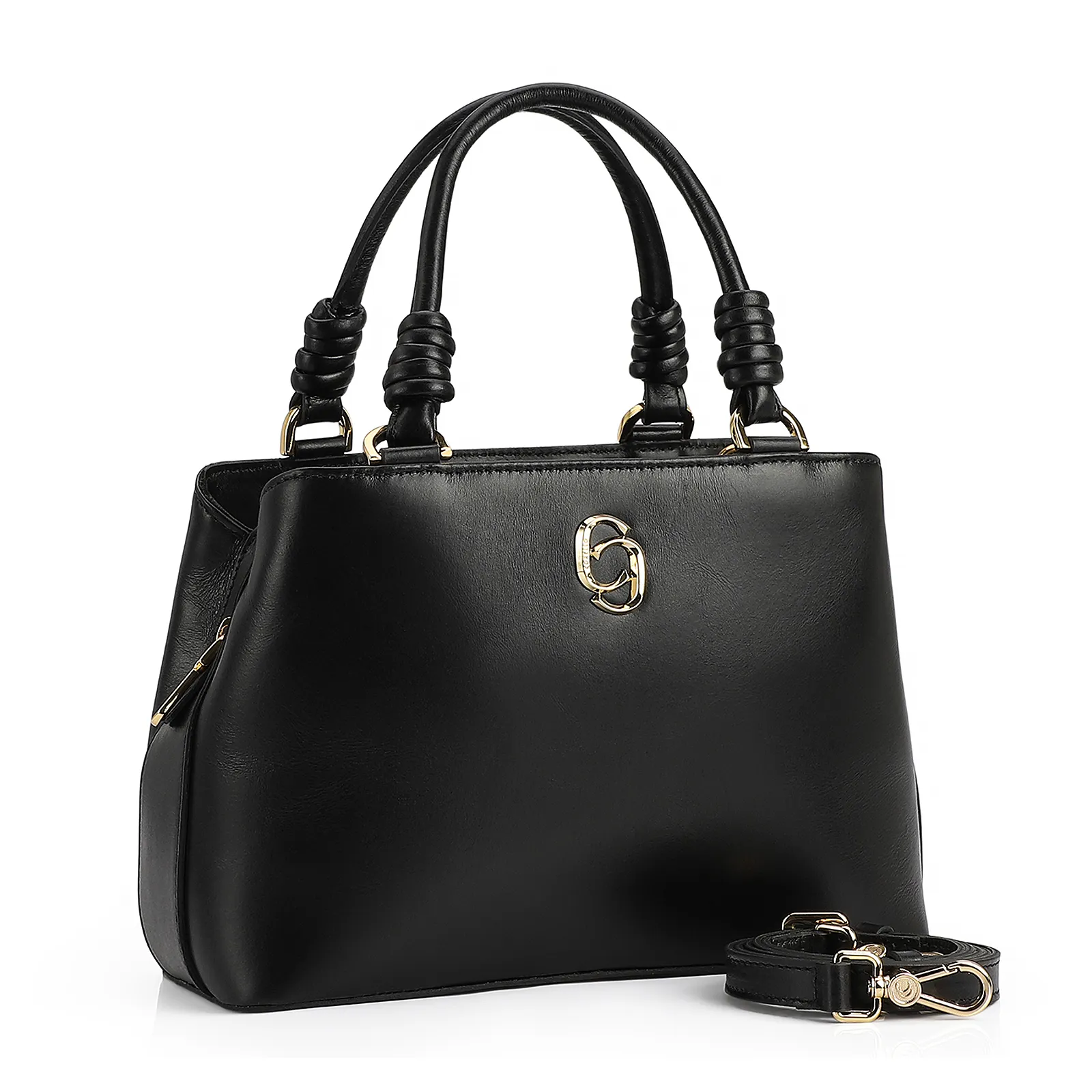 Bolsa Tote Couro Preto