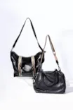 Bolsa Tote Couro Preto - imagem 8