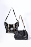 Bolsa Tote Couro Preto - imagem 8