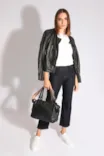 Bolsa Tote Couro Preto - imagem 2