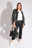 Bolsa Tote Couro Preto - imagem 2