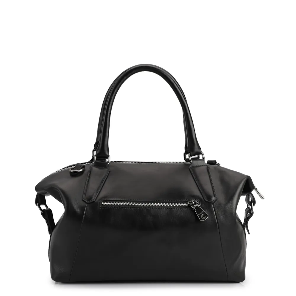 Bolsa Tote Couro Preto - imagem 4