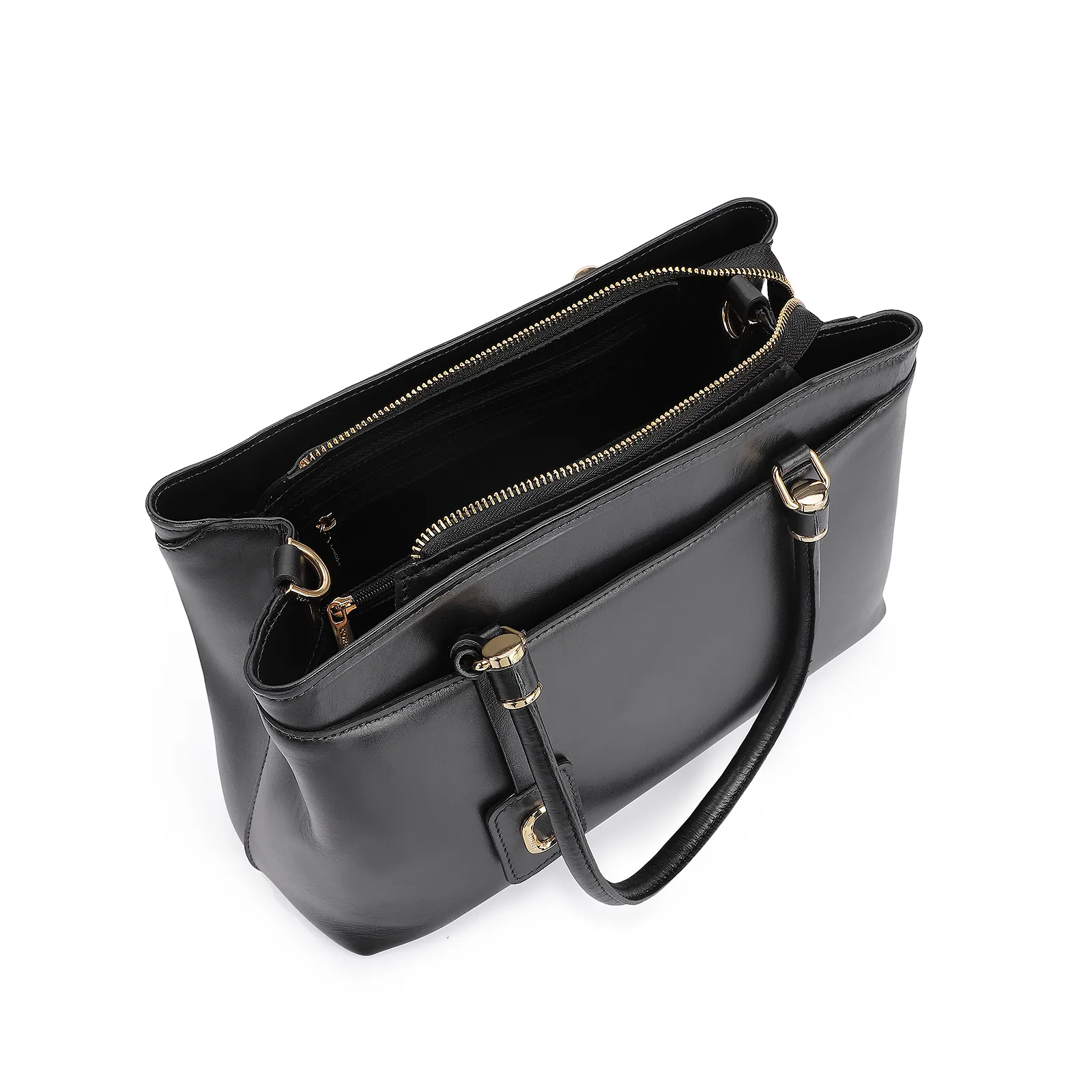 Bolsa Tote Couro Preto