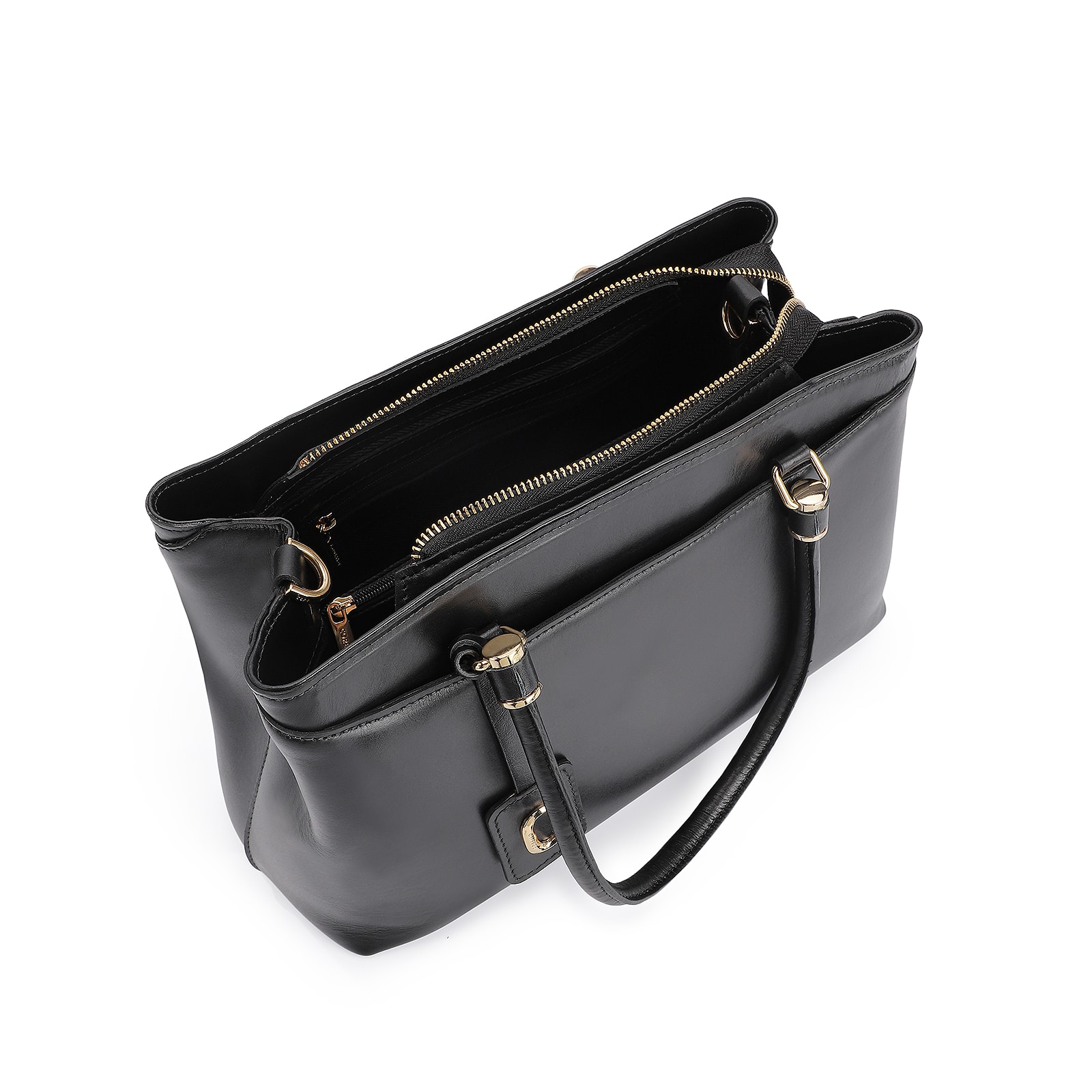 Bolsa Tote Couro Preto