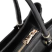 Bolsa Tote Couro Preto - imagem 5
