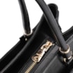 Bolsa Tote Couro Preto - imagem 5