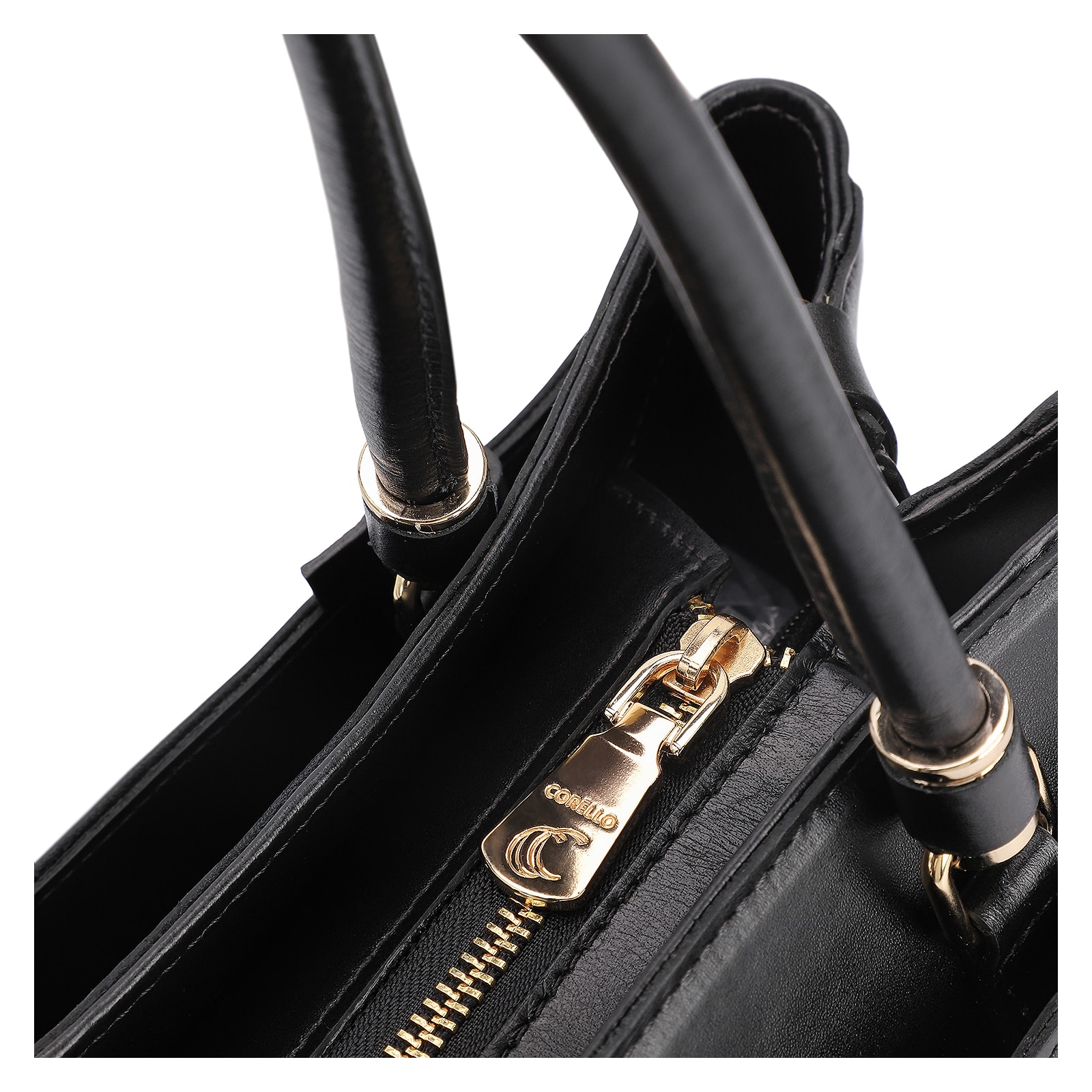 Bolsa Tote Couro Preto