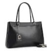Bolsa Tote Couro Preto - imagem 2