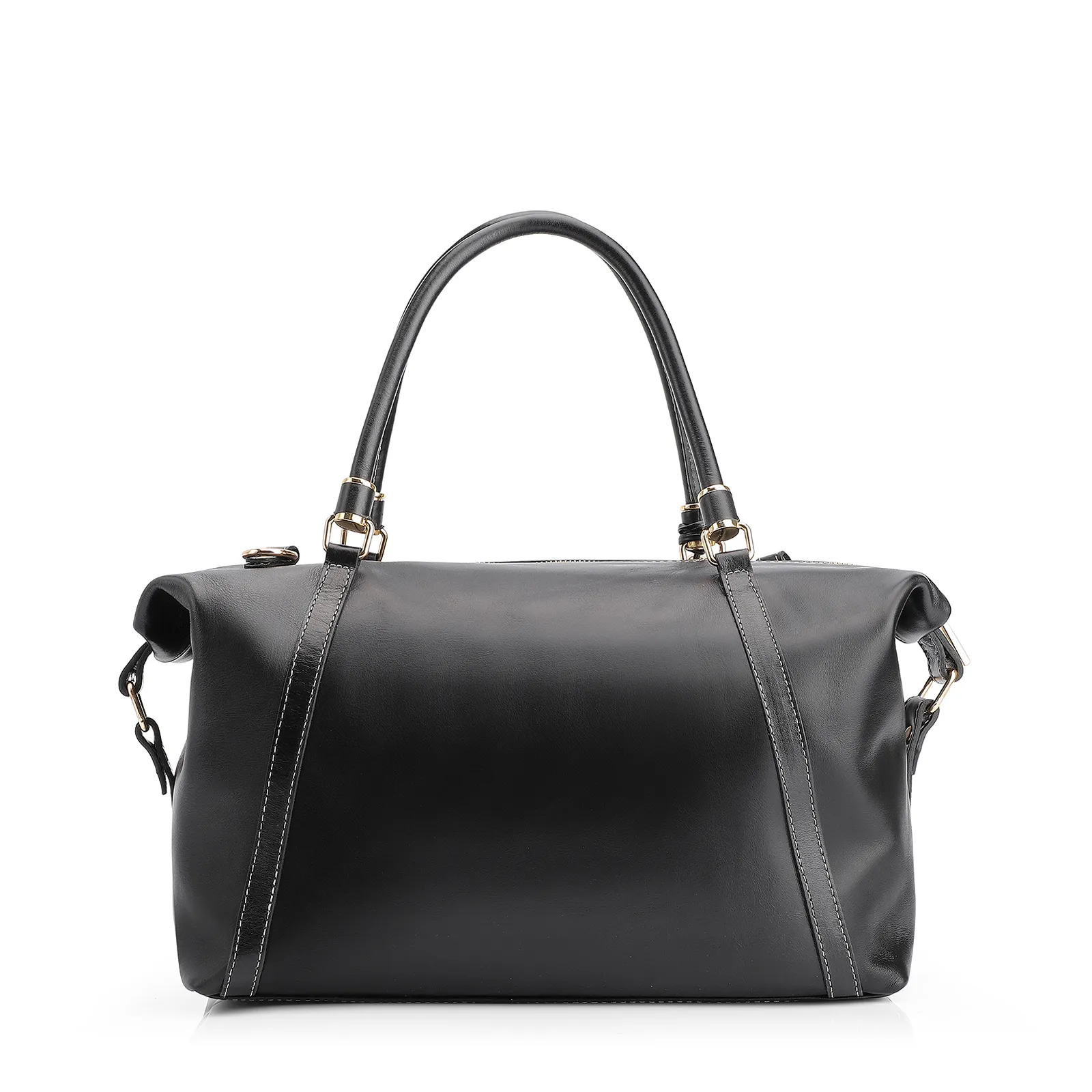 Bolsa Tote Couro Preto