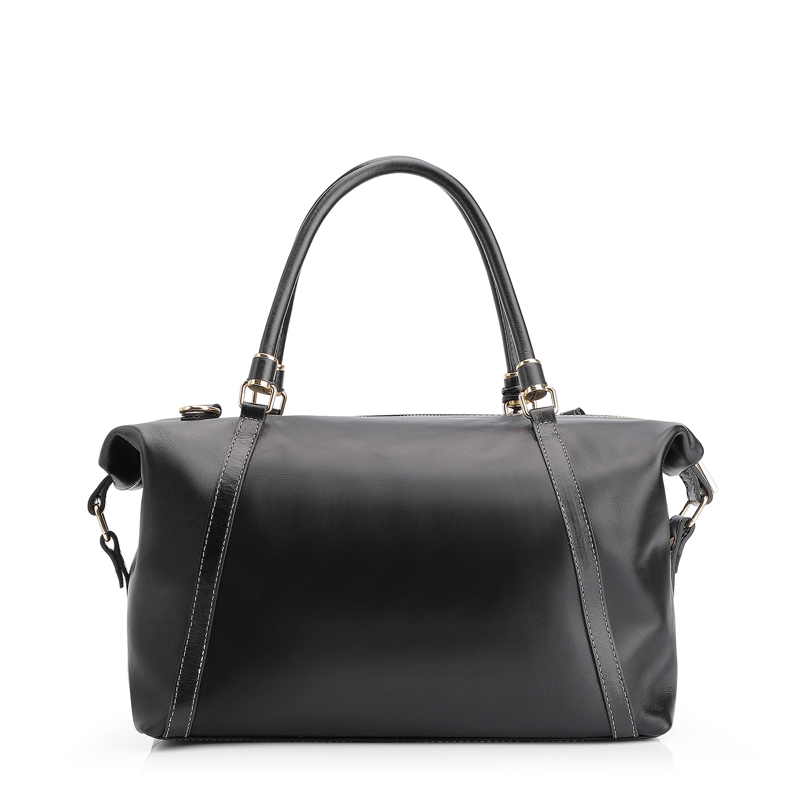 Bolsa Tote Couro Preto