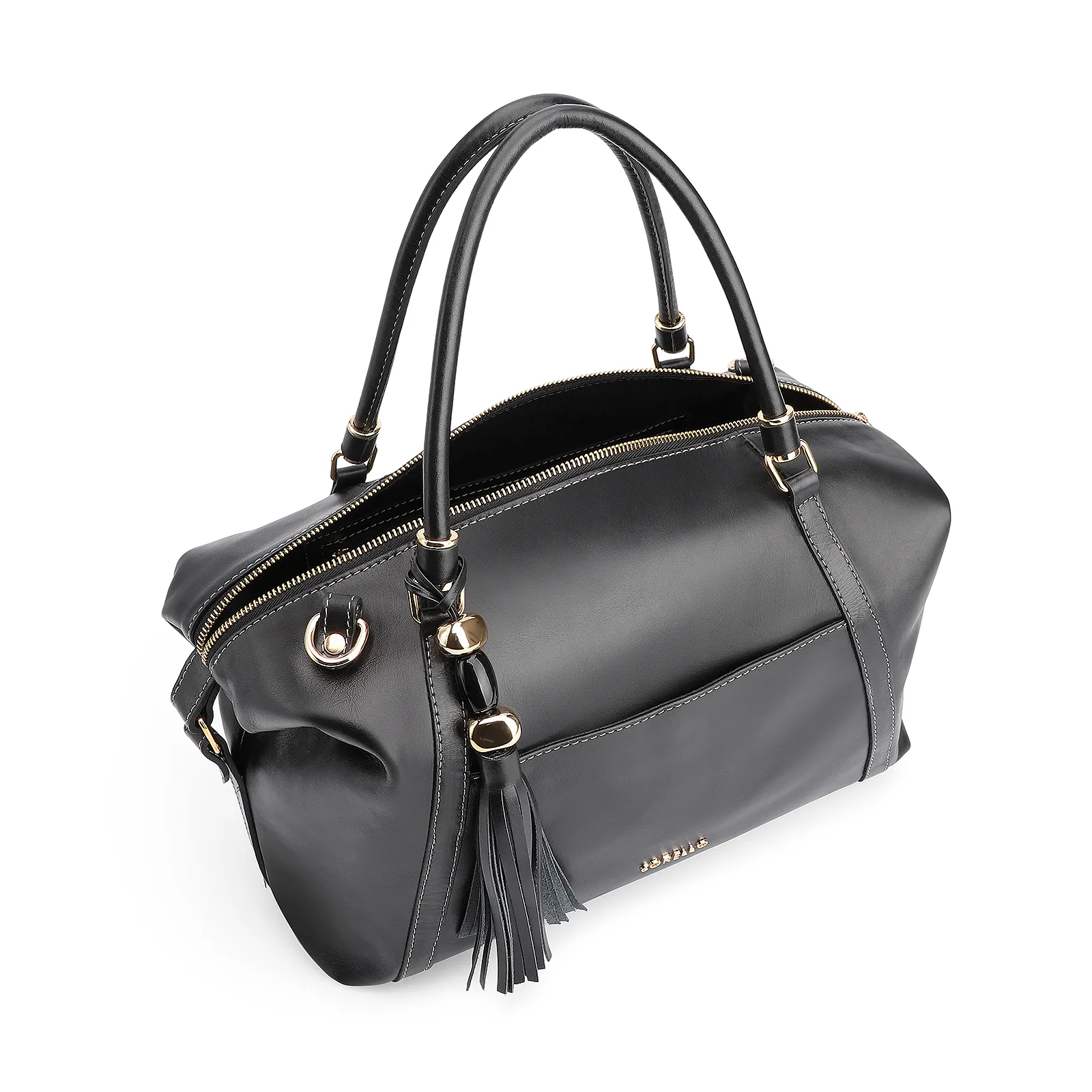 Bolsa Tote Couro Preto
