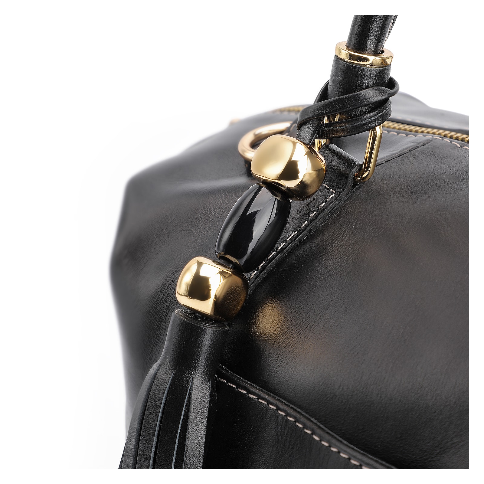 Bolsa Tote Couro Preto