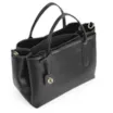 Bolsa Tote Couro Preto - imagem 4