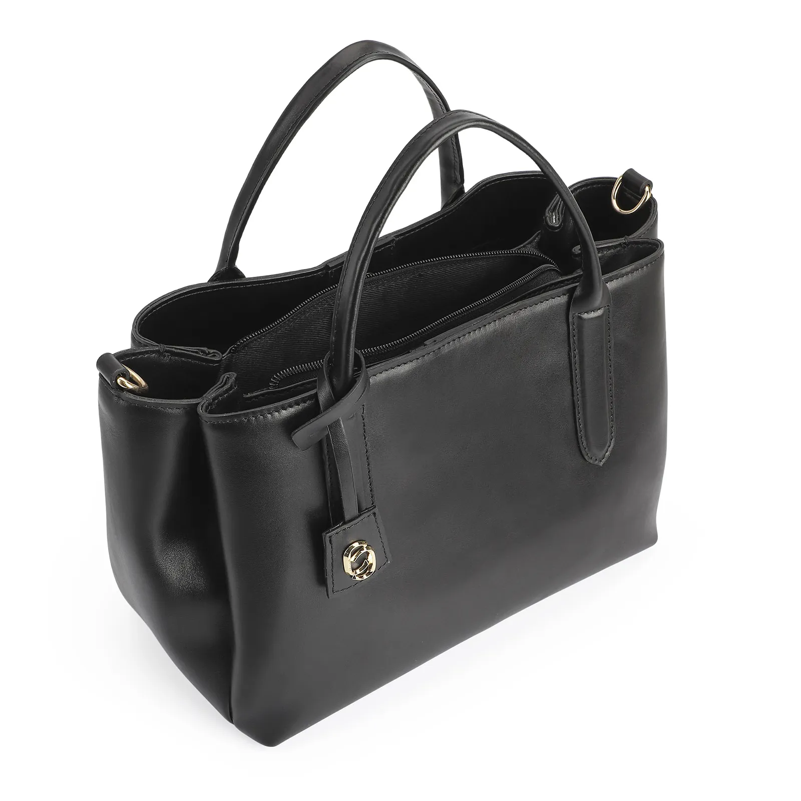Bolsa Tote Couro Preto