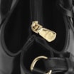 Bolsa Tote Couro Preto - imagem 5